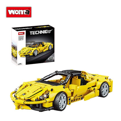 Woma Tech-Toy Racing Car Technic Vehicle Building Block Set 391 Pcs