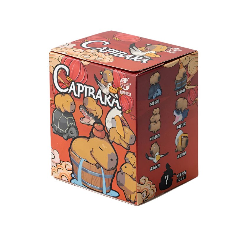 Cartoon Cute Capybara Trendy Blind Box - Explorers Gifts