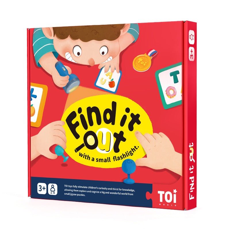 TOI World Find It Out With a Small Flashlight Puzzles - Explorers Gifts