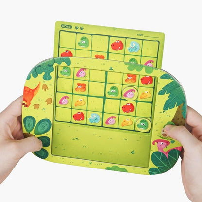 TOI World Magnetic Chess Dinosaur Island Sudoku - Explorers Gifts