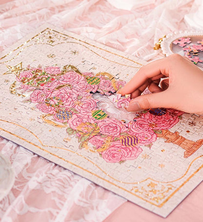 TOI World Small Puzzle Big World Rose Tree Puzzle 300 Pcs