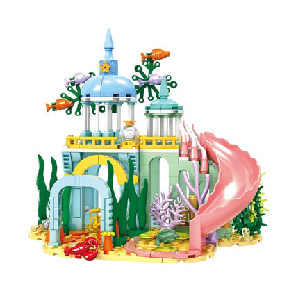 Woma Undersea Castle Building Block Toy Set 300 Pcs