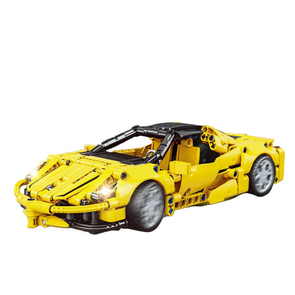 Woma Tech-Toy Racing Car Technic Vehicle Building Block Set 391 Pcs