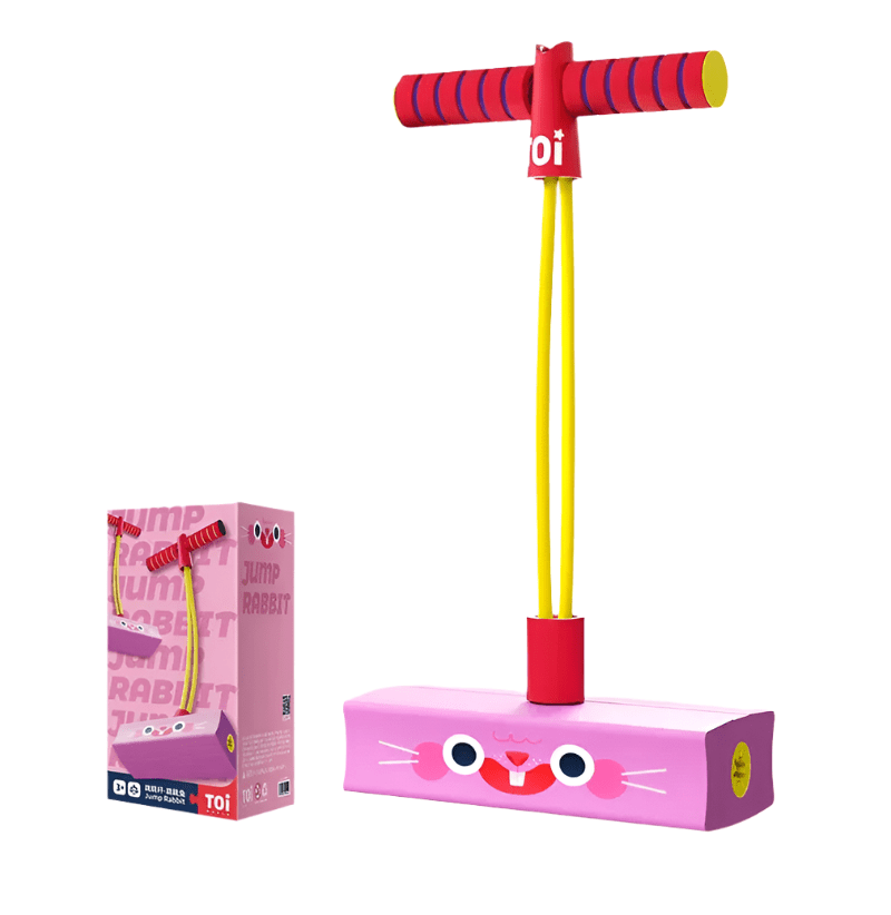TOI World Jump Rabbit Pink - Explorers Gifts