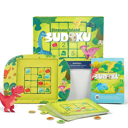 TOI World Magnetic Chess Dinosaur Island Sudoku - Explorers Gifts