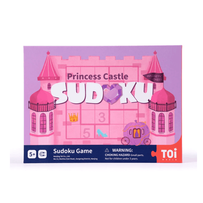 TOI World Magnetic Chess Princess Castle Sudoku - Explorers Gifts