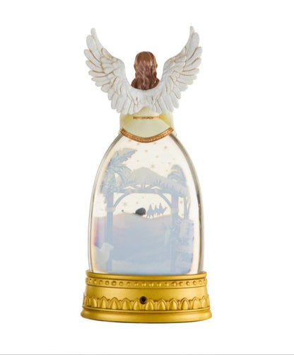Explorers Religion with Large Angel Snow Water Lantern - Explorers Gifts